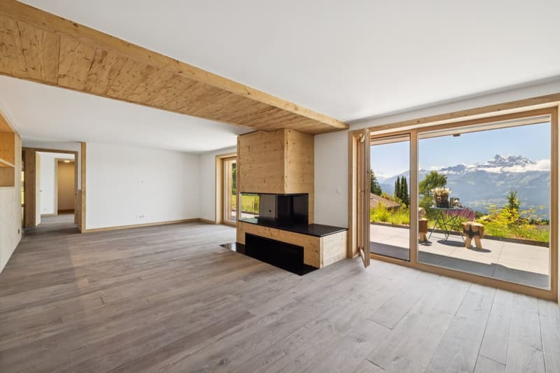 Rare duplex with garden, ski-in & ski-out, sublime view! (4)