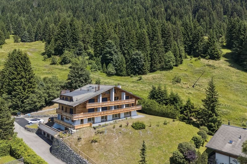 Rare duplex with garden, ski-in & ski-out, sublime view! (1)