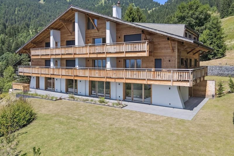 Seltenes Duplex mit Garten, Ski-in & Ski-out, atemberaubender Blick! (1)