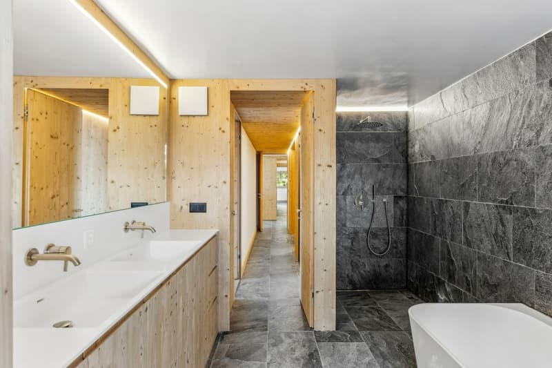 Rare duplex avec jardin, ski-in & ski-out, vue sublime! (4)