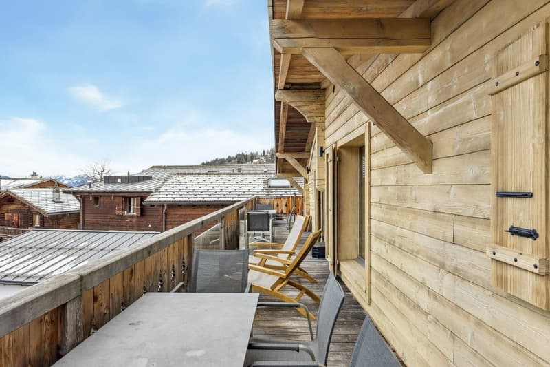 Ma Retraite - Chalet rénové avec jardin au centre de Chesières (10)