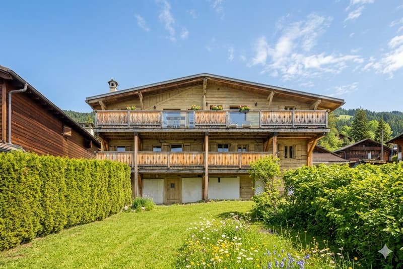 Ma Retraite - Chalet rénové avec jardin au centre de Chesières (5)
