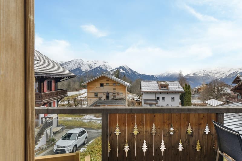 Ma Retraite - Chalet rénové avec jardin au centre de Chesières (11)
