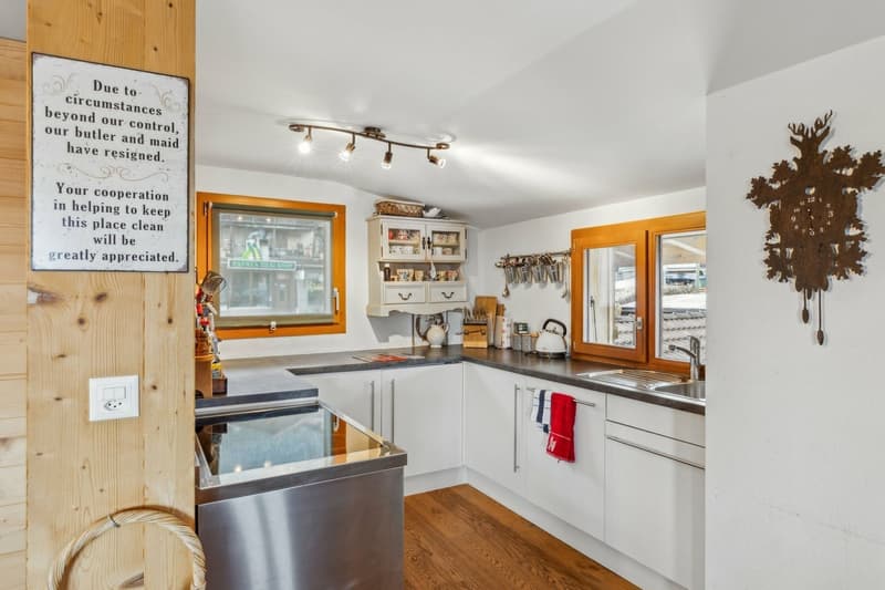 Ma Retraite - Chalet rénové avec jardin au centre de Chesières (6)