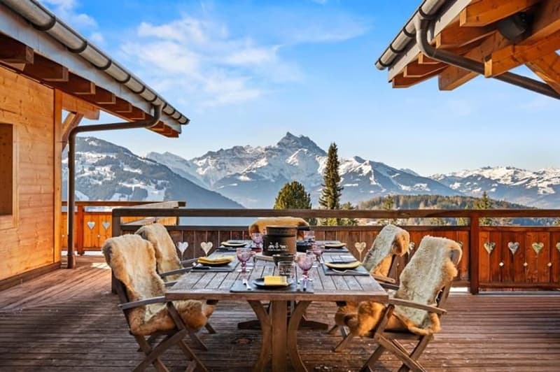 Ampio chalet di lusso sulle piste di Villars-Gryon (1)