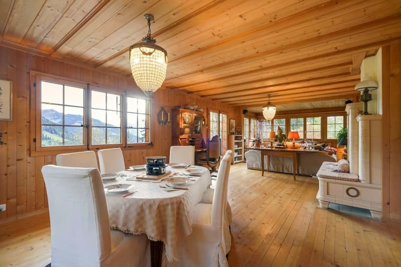 Chalet Rose : Un havre de paix verdoyant à la Barboleuse (2)