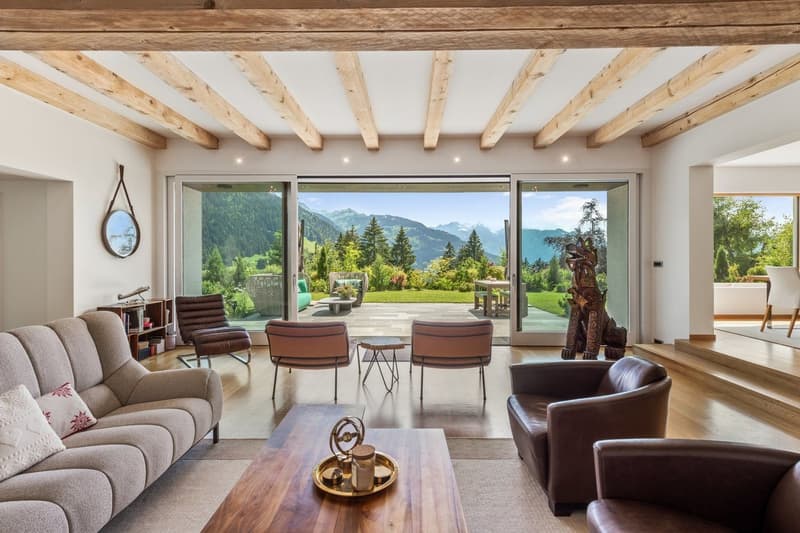 Ampio chalet con piscina riscaldata e vista mozzafiato sulle Alpi (2)