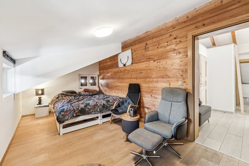 Splendid renovated attic - Breathtaking view of the Alps (11)