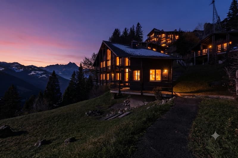 Semi-detached chalet in triplex with 4 bedrooms, located 200m from the ski lift (5)