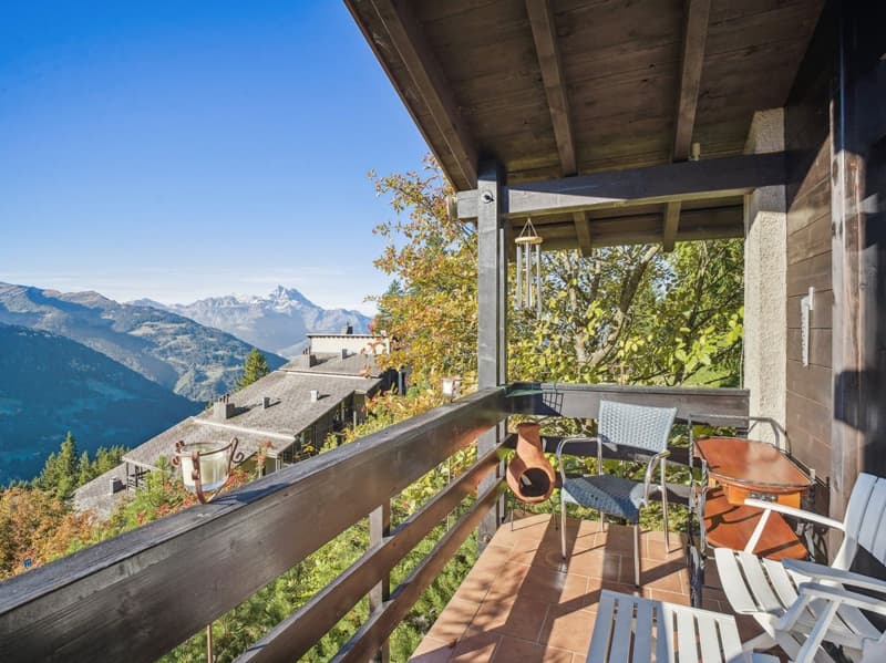 Alpe des Chaux - Duplex 2 Schlafzimmer + Galerie, Panoramablick (4)