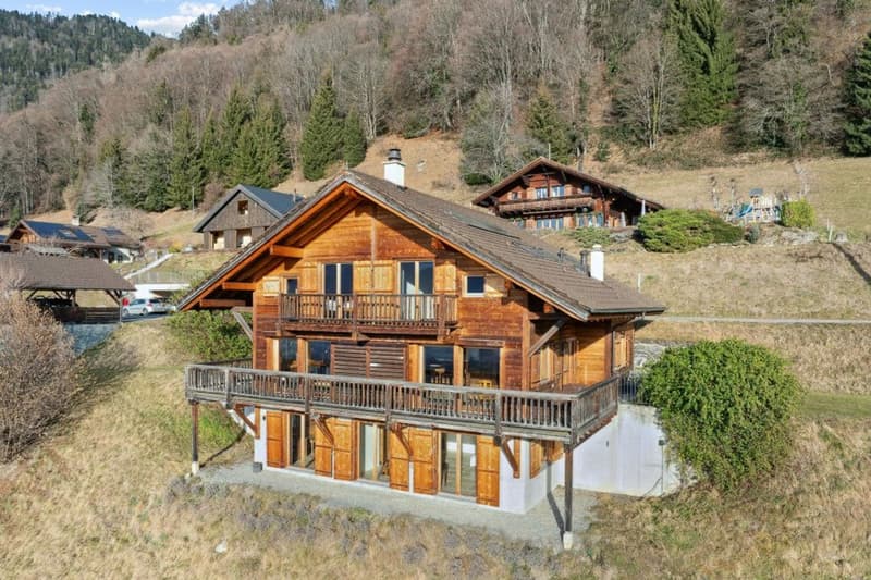 Chalet de charme avec 5 chambres près de Villars sur Ollon (4)