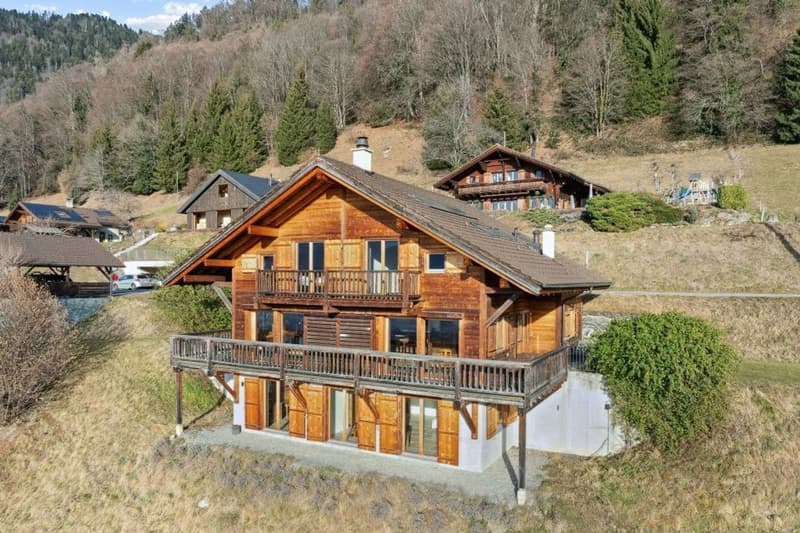 Chalet de charme avec 5 chambres près de Villars sur Ollon (4)