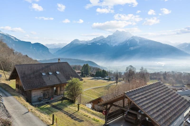 Chalet de charme avec 5 chambres près de Villars sur Ollon (3)