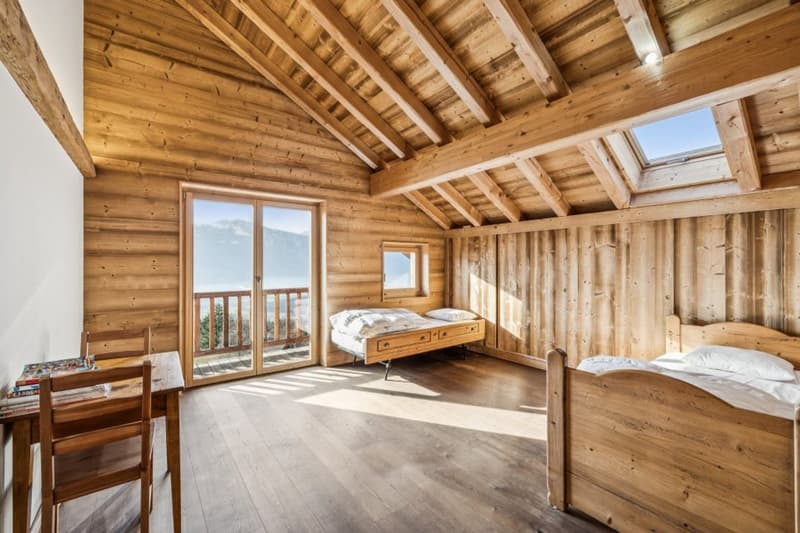 Chalet de charme avec 5 chambres près de Villars sur Ollon (8)
