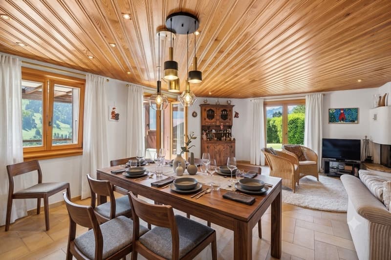 Salon : projet de rénovation (Home Staging virtuel)