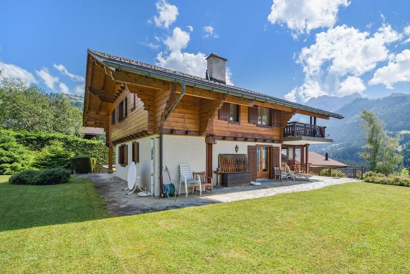 Spacious family chalet, billiard room, carnotzet, panoramic view (2)