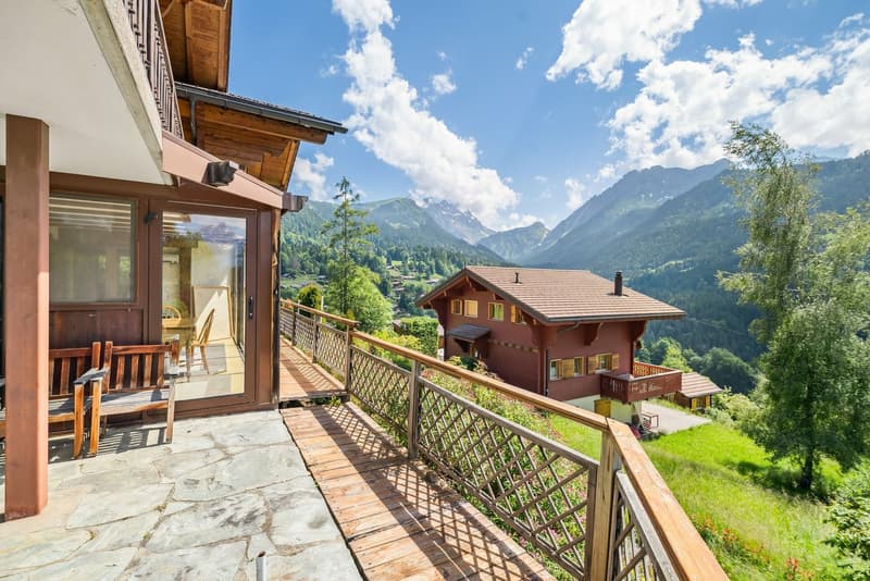 Spacious family chalet, billiard room, carnotzet, panoramic view (1)