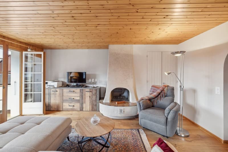 Villars centre, charmant 3.5p rénové, box, balcons, belle vue! (4)