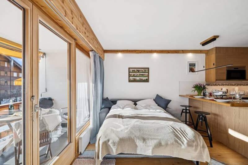 Améthyste 10 - Appartement rénové avec balcon aux Roche Grises (6)