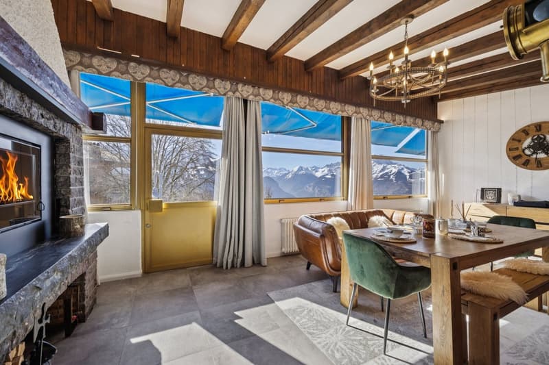 A Villars, 4p lumineux, rénové, avec entrée privative, possibilité pro (2)