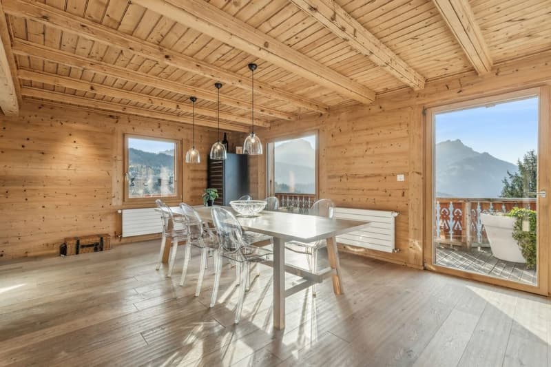 Chalet L'Etoile des Alpes, vue panoramique, proche des commodités (6)