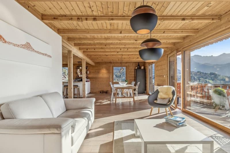 Chalet L'Etoile des Alpes, vue panoramique, proche des commodités (9)