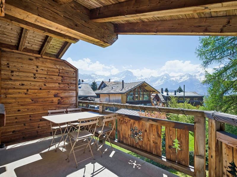 Splendid 4-room duplex in the center of Chesières (12)