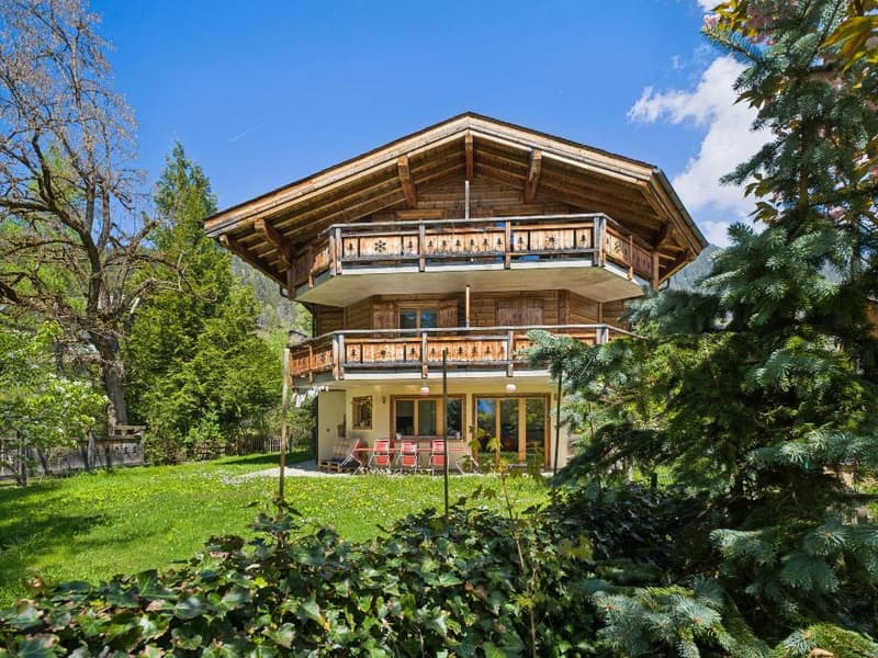 Splendid 4-room duplex in the center of Chesières (1)