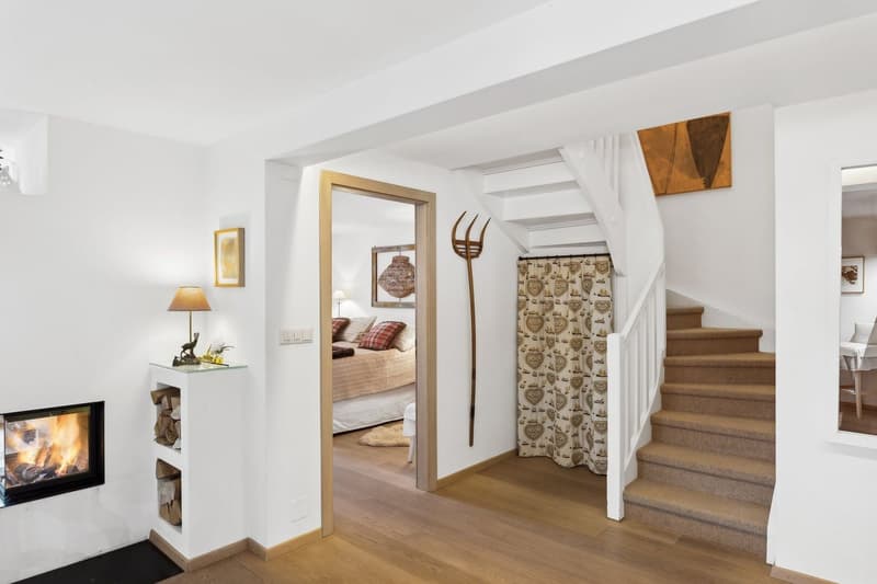 Très beau 6 pces, 3 balcons sud, belle vue, calme, proche des pistes (11)