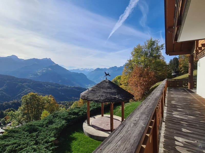 Une Ode à la sérénité, luxueux & spacieux chalet avec vue panorami (7)