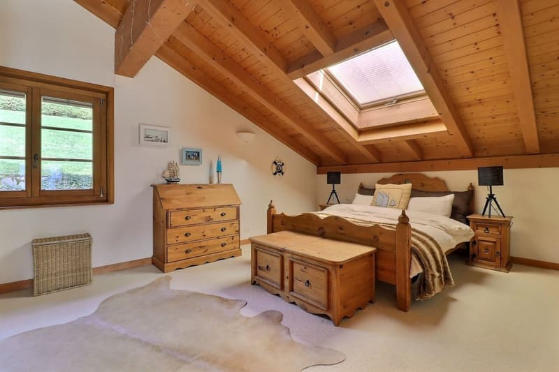 Une Ode à la sérénité, luxueux & spacieux chalet avec vue panorami (11)