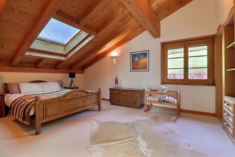Une Ode à la sérénité, luxueux & spacieux chalet avec vue panorami (10)