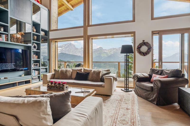 L'Excellence Alpine : Un Chalet de Prestige à Villars-sur-Ollon (1)