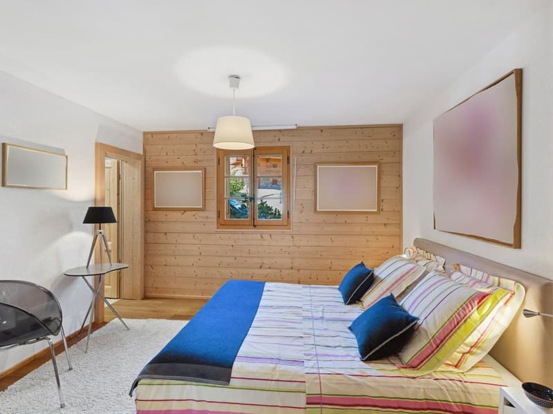 Magnificent 4.5-room apartment with fireplace, private garden, view, 2 parkings (10)