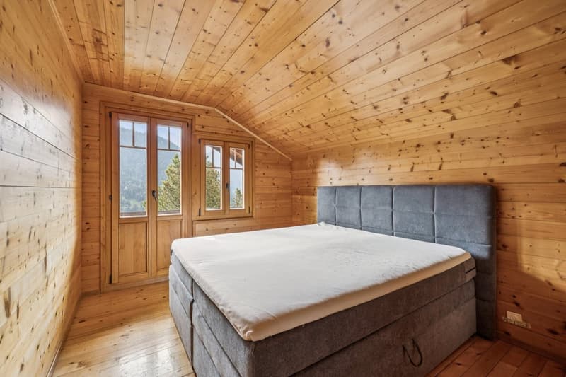 Spacieux chalet de 4 appartements avec vue spectaculaire et grand jard (10)