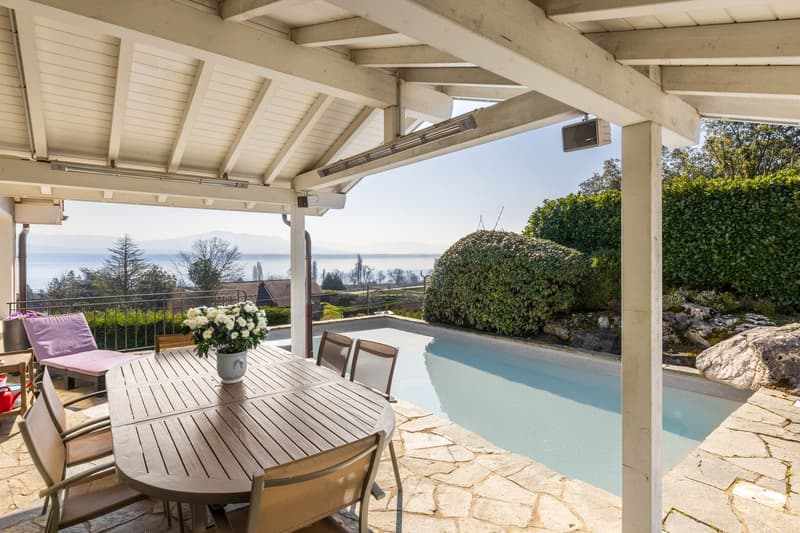 Villa mit Blick auf den See und die Alpen (4)