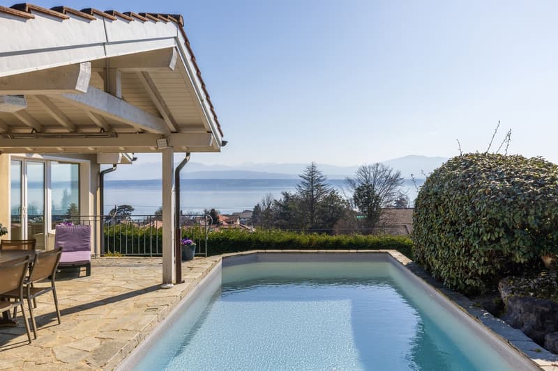 Villa with a view of the lake and the Alps (3)