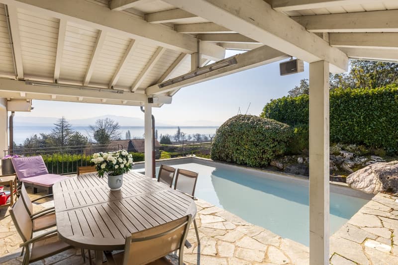 Villa with a view of the lake and the Alps (4)
