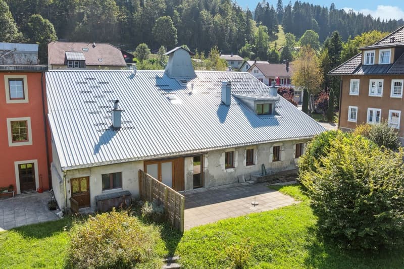 Ferme du XVIIe siècle rénovée au coeur de la Vallée de Joux (12)