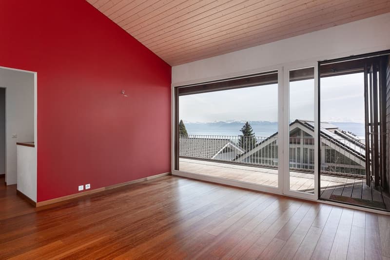 Belle maison d'architecte avec vue sur le bassin Lémanique (9)