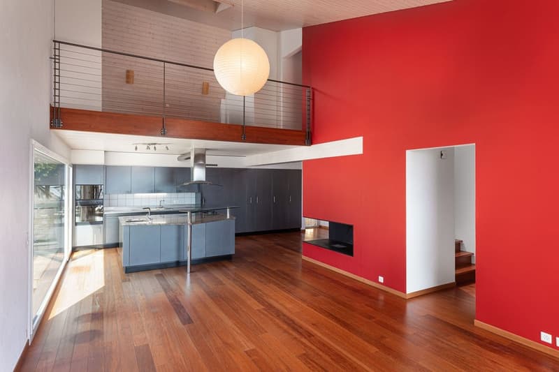 Belle maison d'architecte avec vue sur le bassin Lémanique (4)