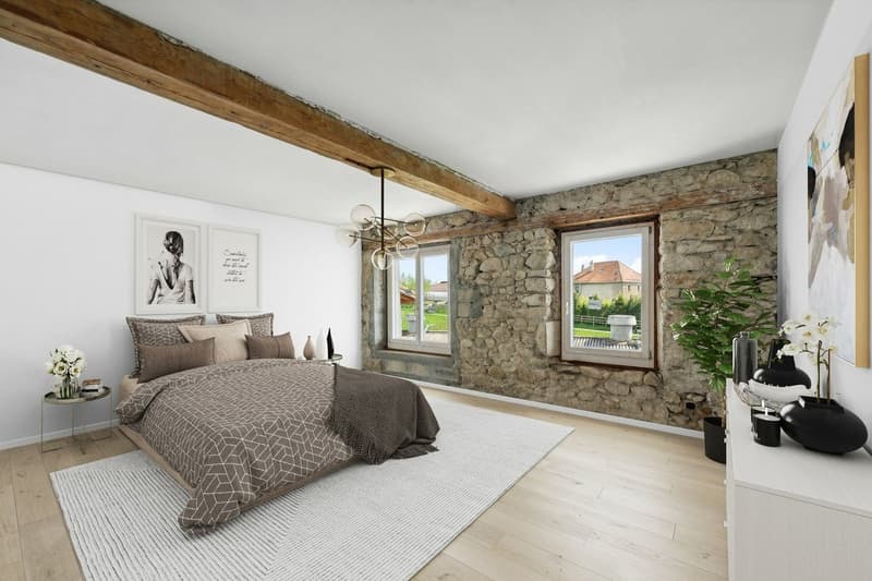 A rénover : Grand volume et beau potentiel (13)