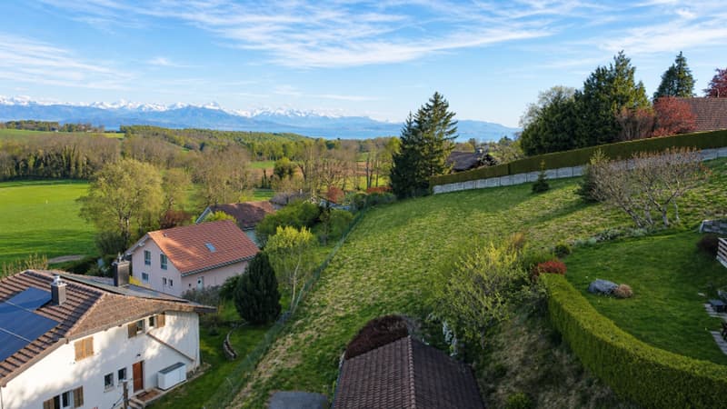 Bauparzelle mit atemberaubendem Blick auf die Alpen! (1)