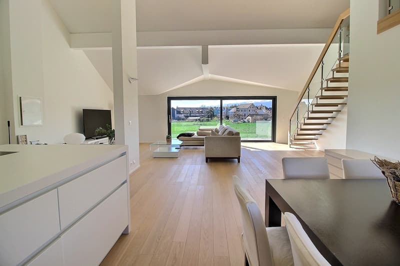 High-end attic in Founex (1)