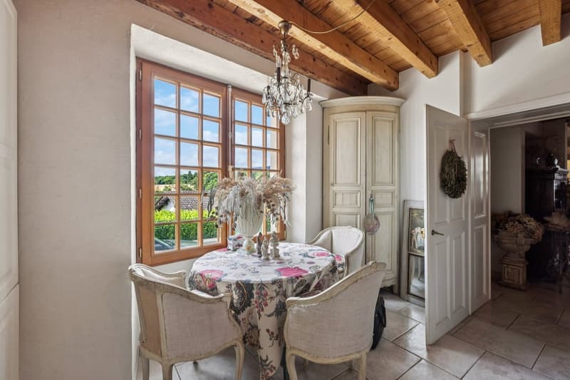Salle à manger dans cuisine