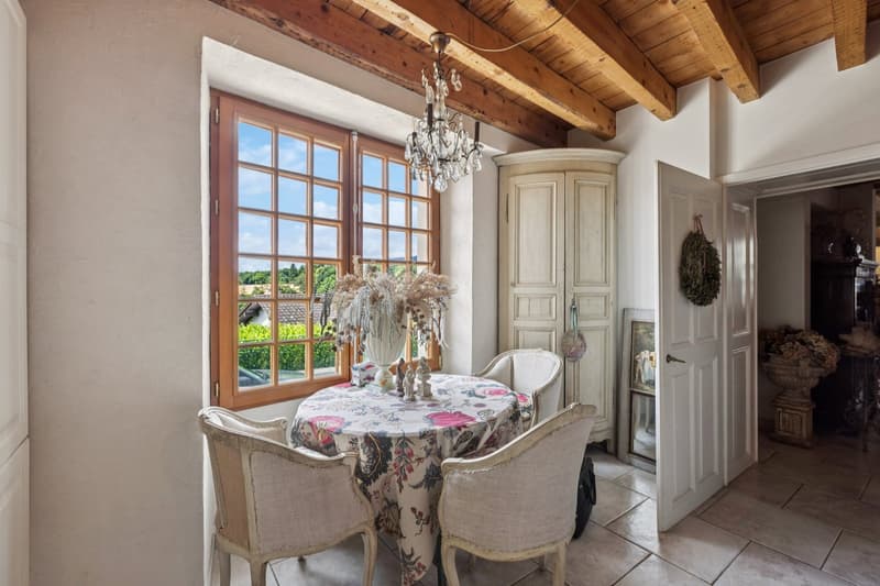 Salle à manger dans cuisine
