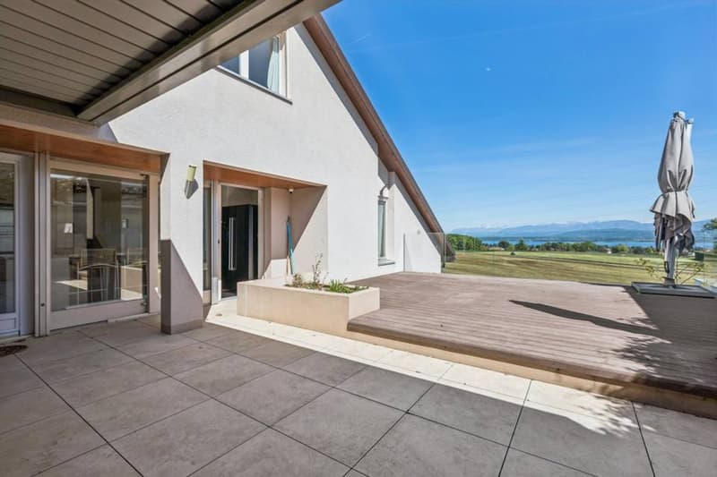 Terrasse vue Lac
