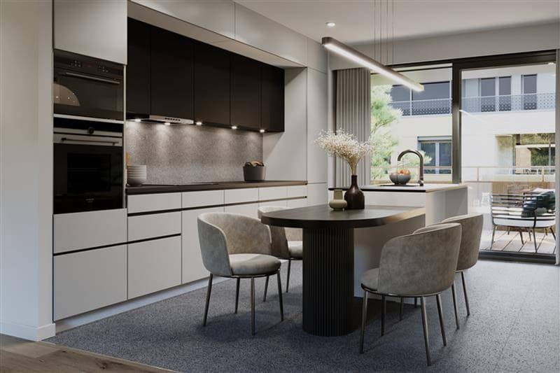 Geräumige 3.5-Zimmer-Wohnung mit viel Licht und modernem Stil, 80.10 m², mit 3 Loggias (1)