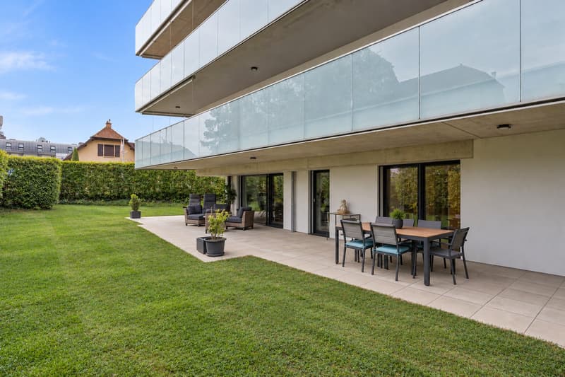 terrasse + jardin privatif