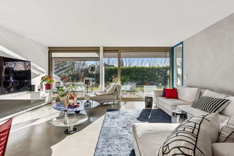 Champel Superbe duplex de 6 pièces avec jardin (3)